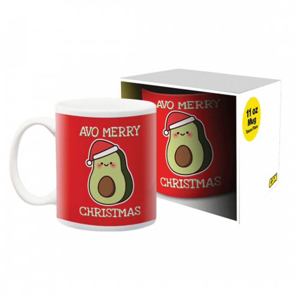 Weihnachtliche Keramiktasse 11oz