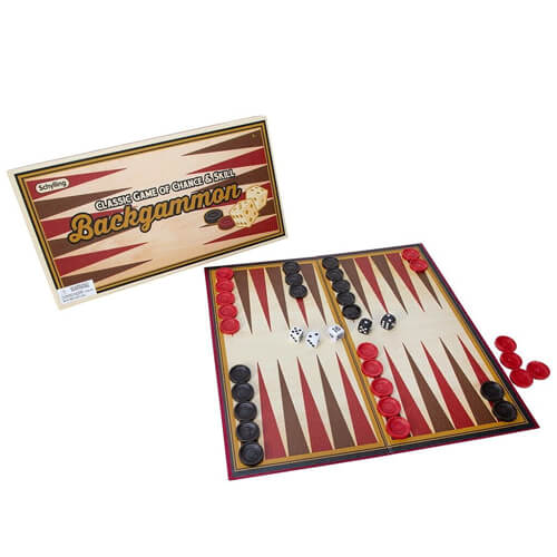 Schylling Classic Backgammon Board Game